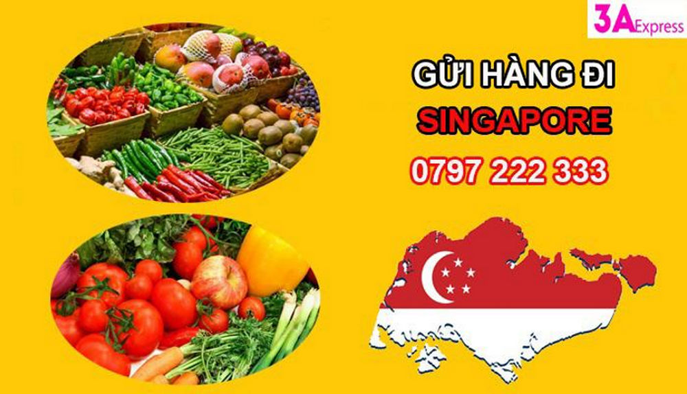 Cho phép gửi trái cây, thực phẩm sống đi Singapore