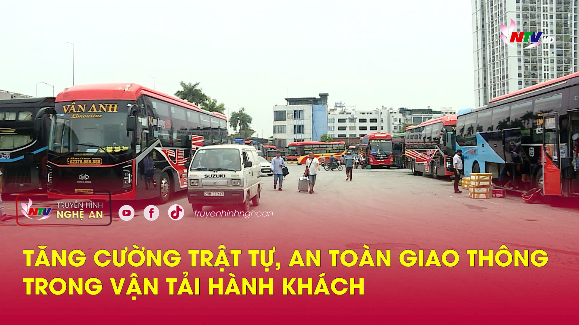 Tăng cường trật tự, an toàn giao thông trong vận tải hành khách