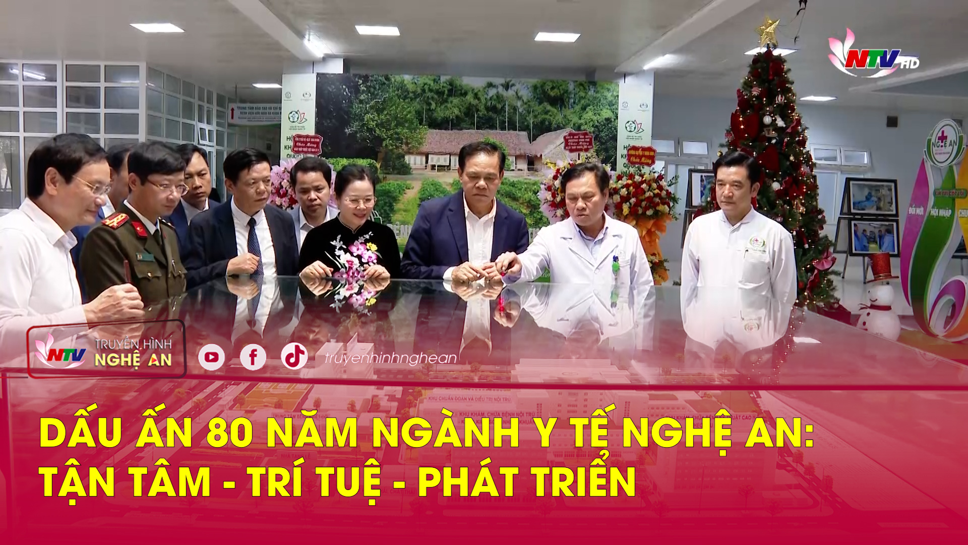 Dấu ấn 80 năm Ngành Y tế Nghệ An: Tận tâm - Trí tuệ - Phát triển