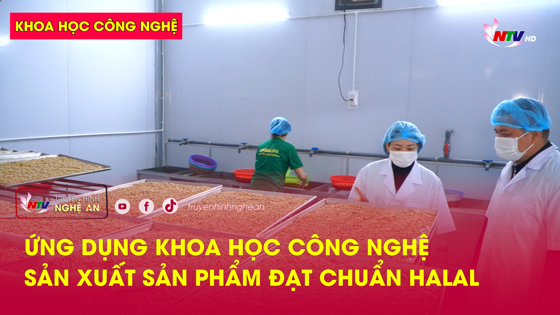 Khoa học & Công nghệ: Ứng dụng khoa học công nghệ sản xuất sản phẩm đạt chuẩn Halal