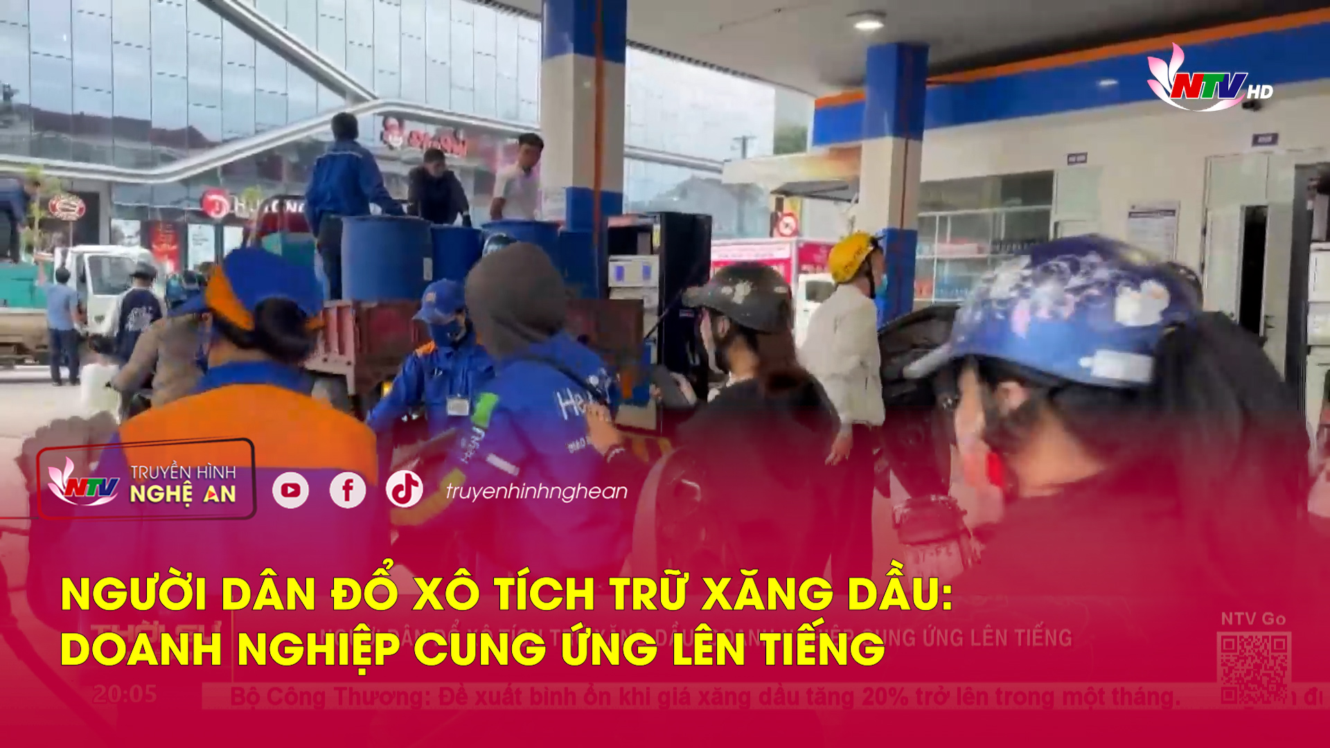 Người dân đổ xô tích trữ xăng dầu: Doanh nghiệp cung ứng lên tiếng