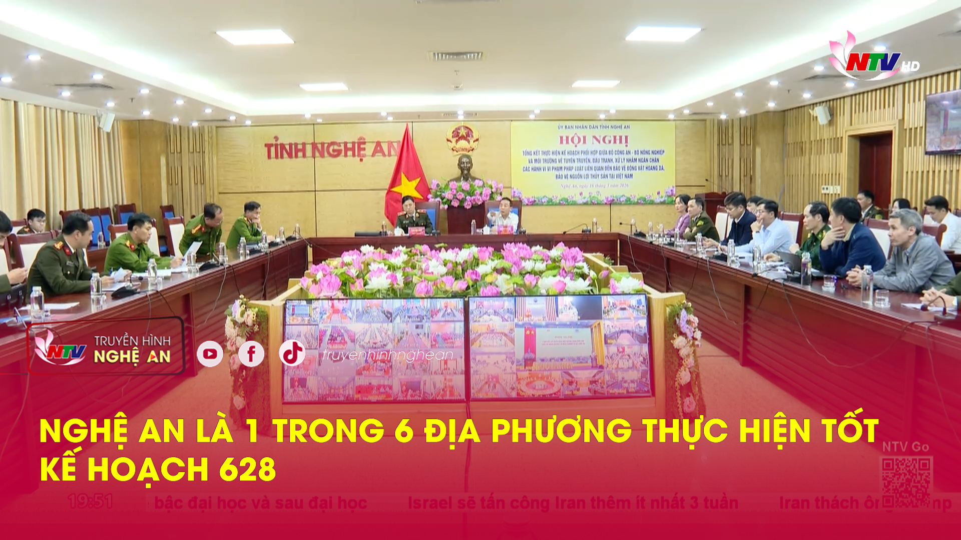 Nghệ An là 1 trong 6 địa phương thực hiện tốt Kế hoạch 628