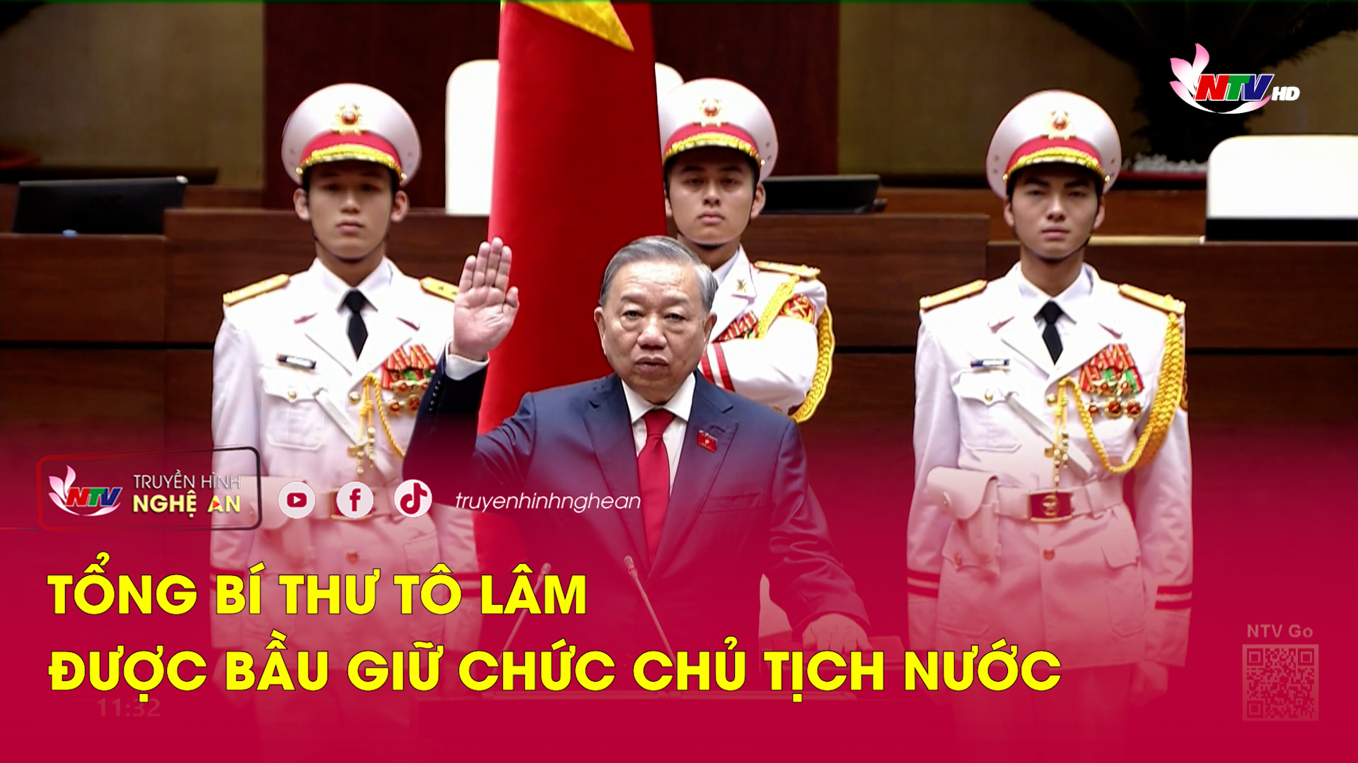 Tổng Bí thư Tô Lâm được bầu giữ chức Chủ tịch nước