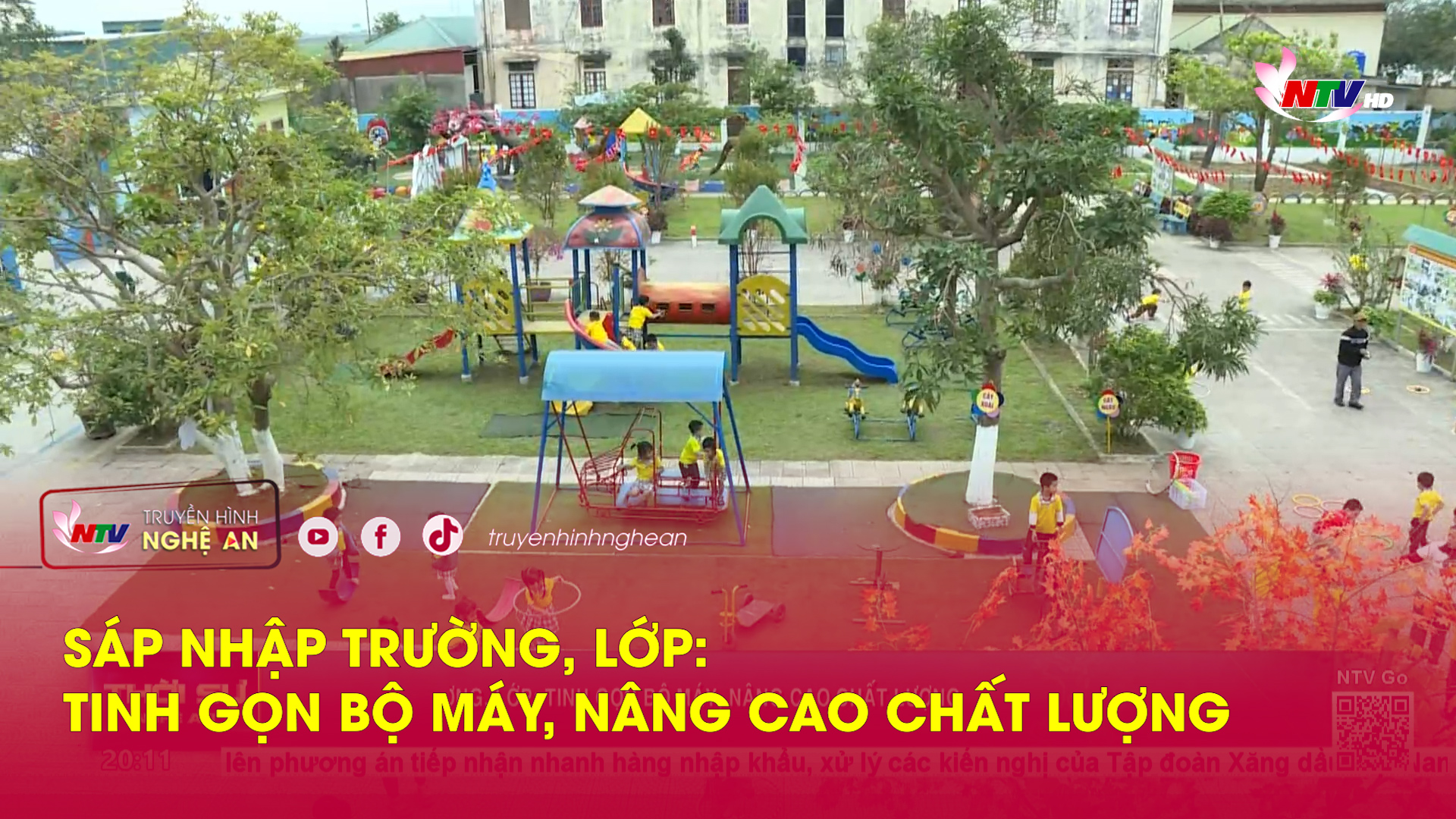 Sáp nhập trường, lớp: Tinh gọn bộ máy, nâng cao chất lượng