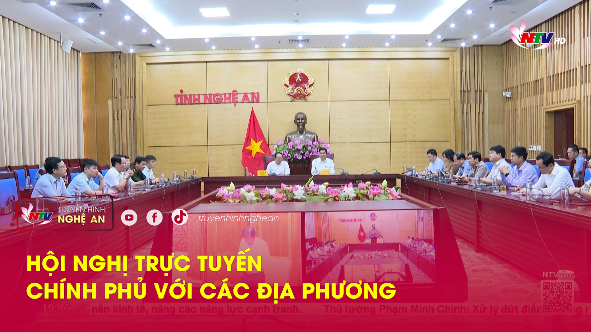 Hội nghị trực tuyến Chính Phủ với các địa phương
