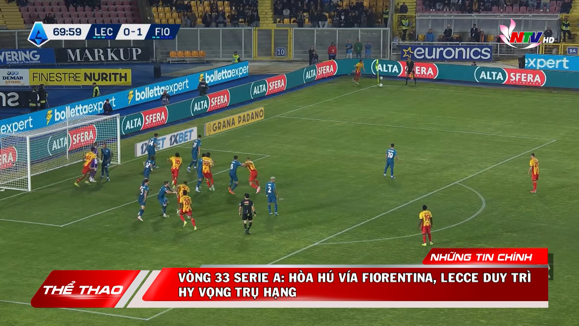 Bản tin Thể thao ngày 21/04/2026