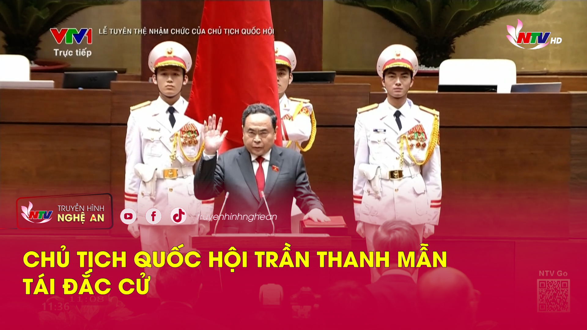 Chủ tịch Quốc hội Trần Thanh Mẫn tái đắc cử