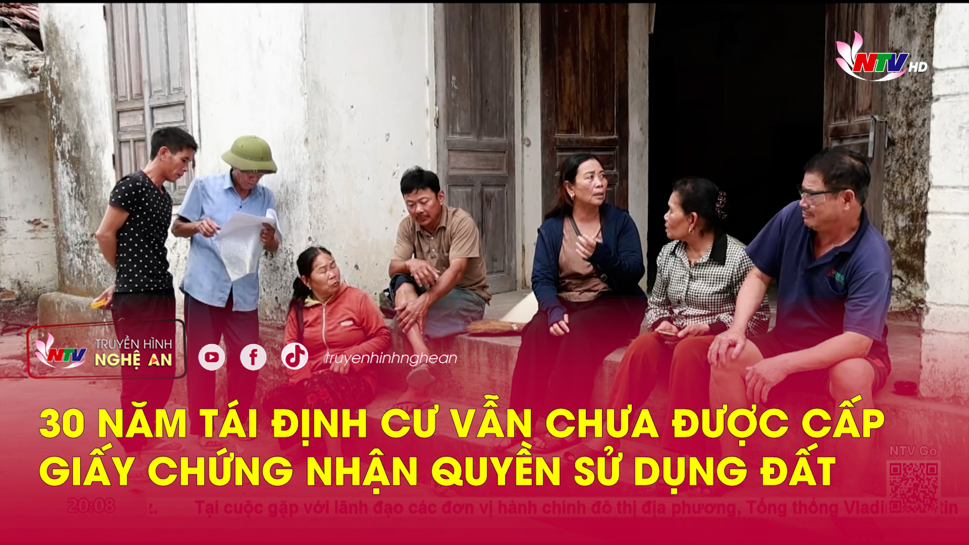 30 năm tái định cư vẫn chưa được cấp giấy chứng nhận quyền sử dụng đất