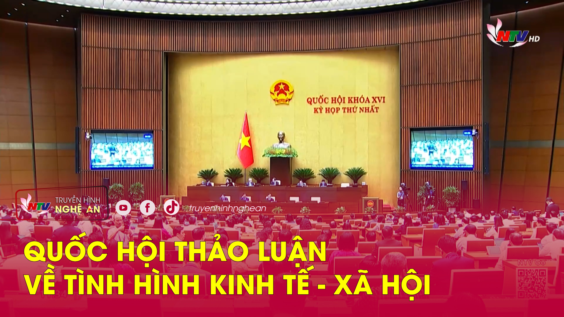 Quốc hội thảo luận về tình hình kinh tế - xã hội