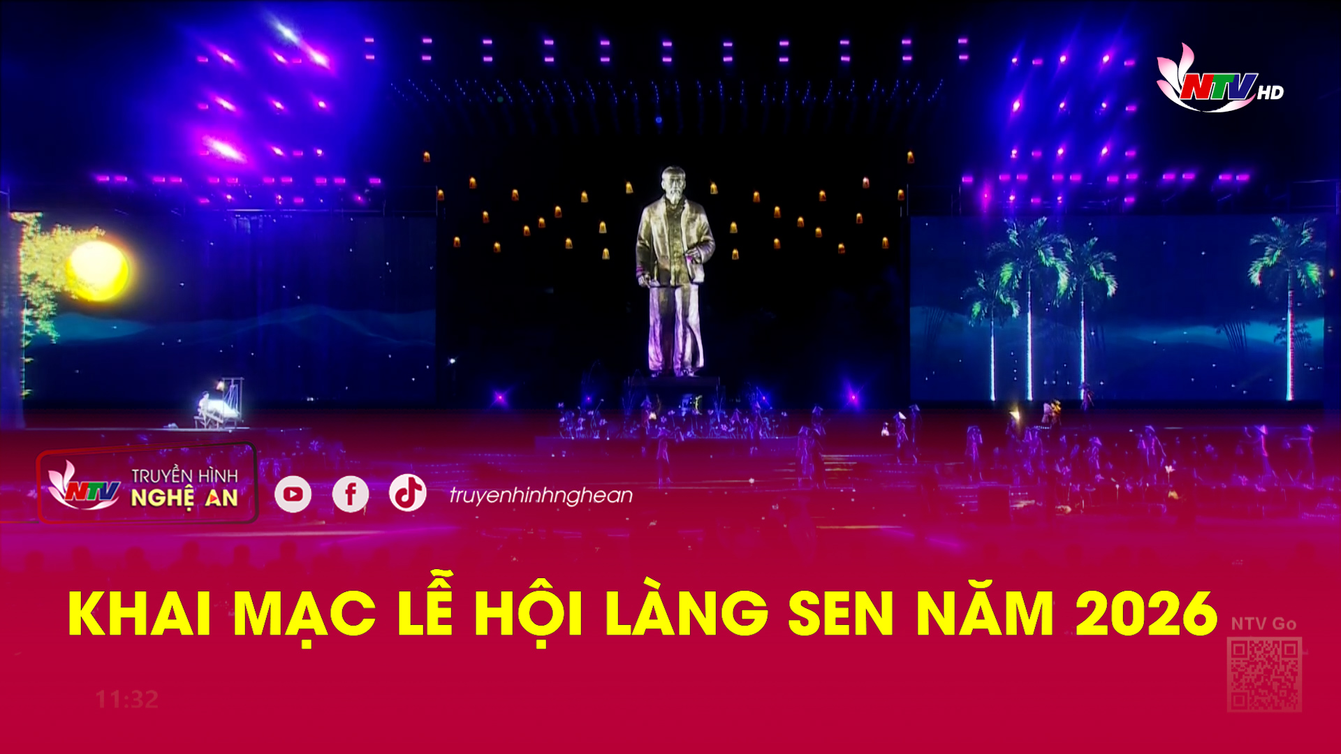Khai mạc Lễ hội Làng Sen năm 2026