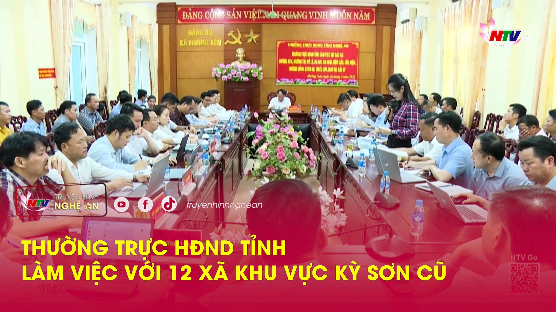 Thường trực HĐND tỉnh làm việc với 12 xã khu vực Kỳ Sơn cũ