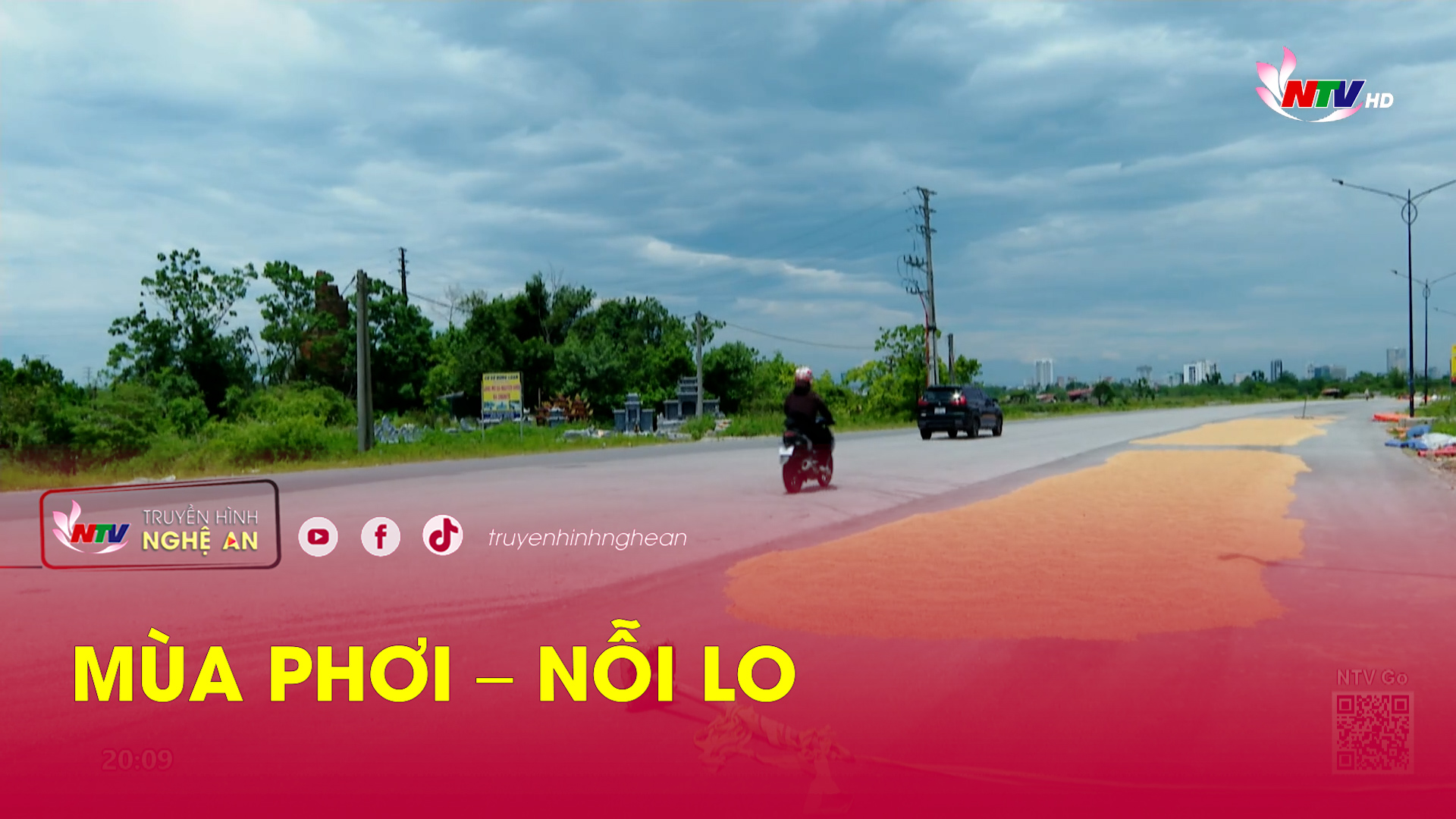Mùa phơi – nỗi lo