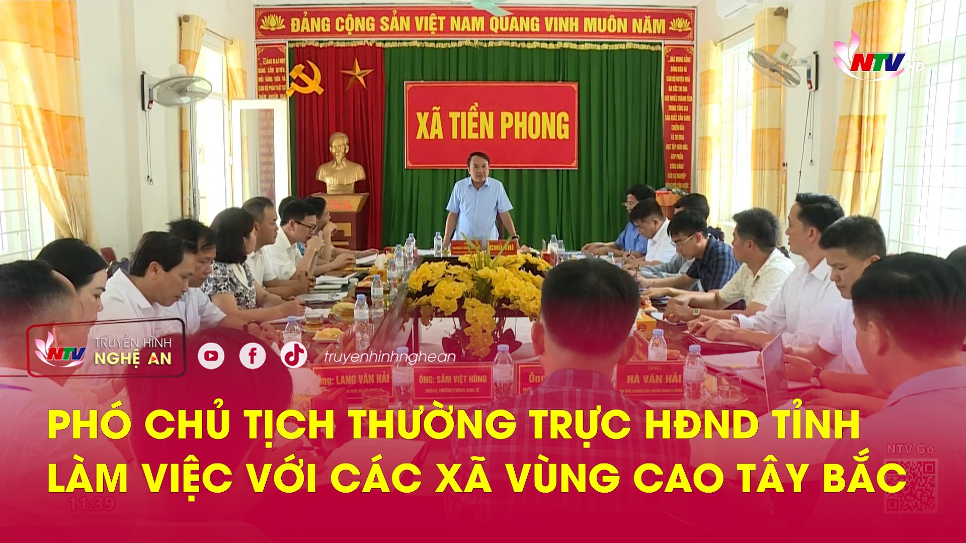 Phó Chủ tịch Thường trực HĐND tỉnh làm việc với các xã vùng cao Tây Bắc