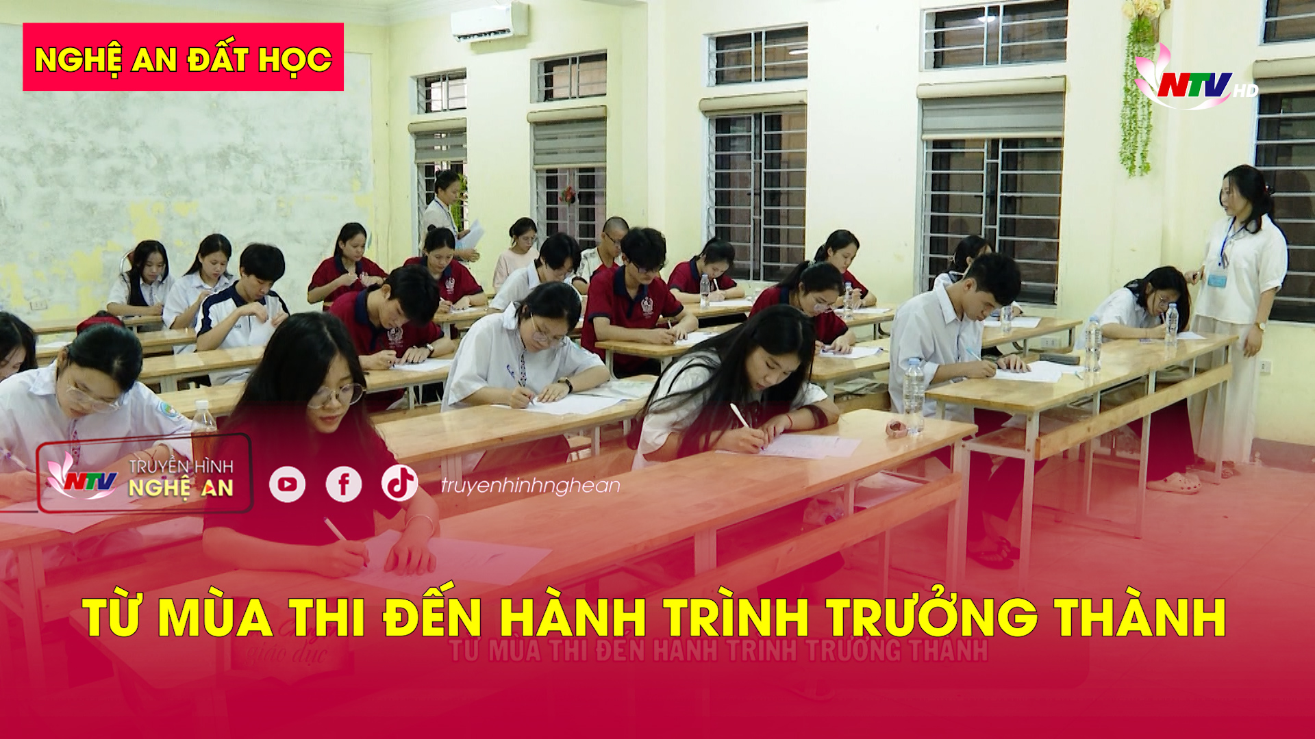 Nghệ An đất học: Từ mùa thi đến hành trình trưởng thành