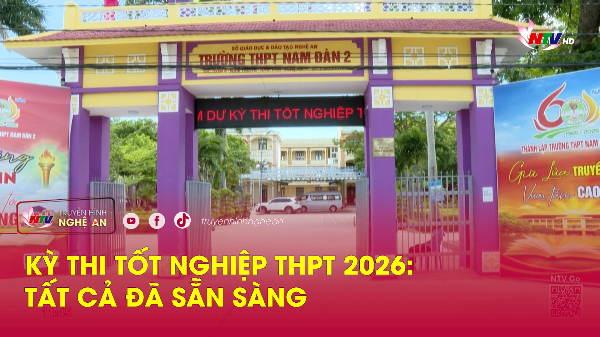 Kỳ thi tốt nghiệp THPT 2026: Tất cả đã sẵn sàng