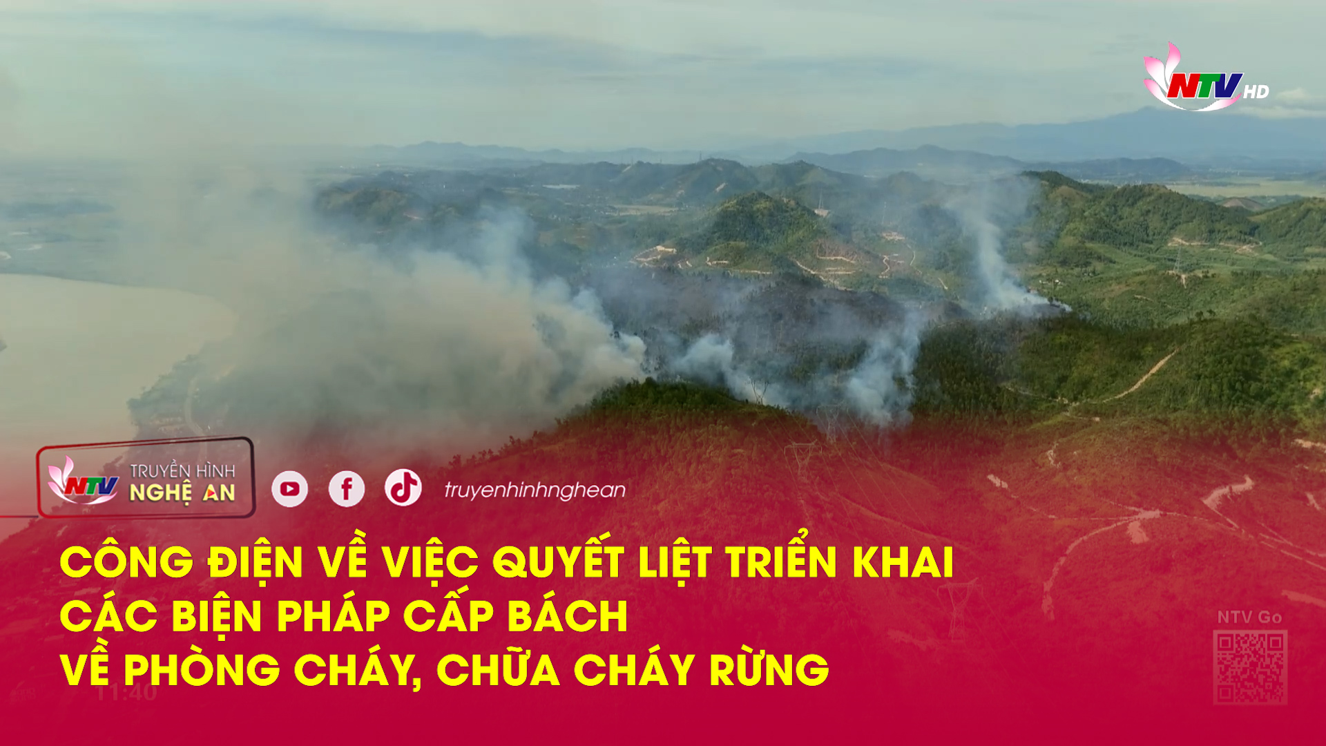 Công điện về việc quyết liệt triển khai các biện pháp cấp bách về phòng cháy, chữa cháy rừng