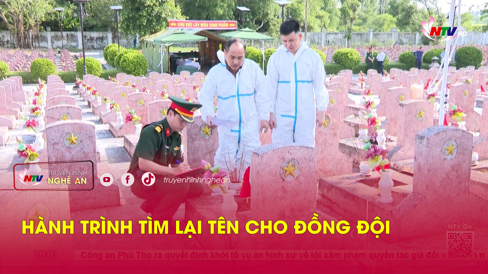 Hành trình tìm lại tên cho đồng đội