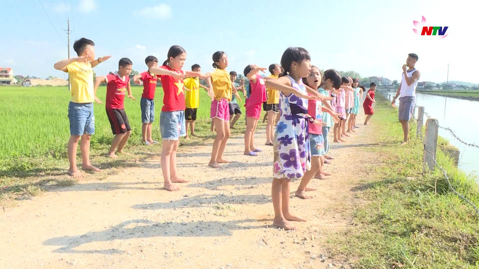 Thiếu nhi Nghệ An: Mùa hè sôi động ở Yên Thành