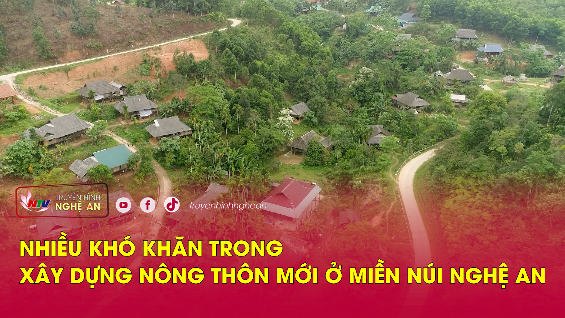 Nhiều khó khăn trong xây dựng nông thôn mới ở miền núi Nghệ An