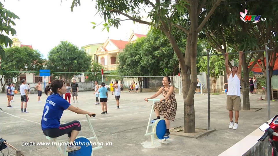Thể dục thể thao cộng đồng: Mô hình thiết thực tại khu dân cư