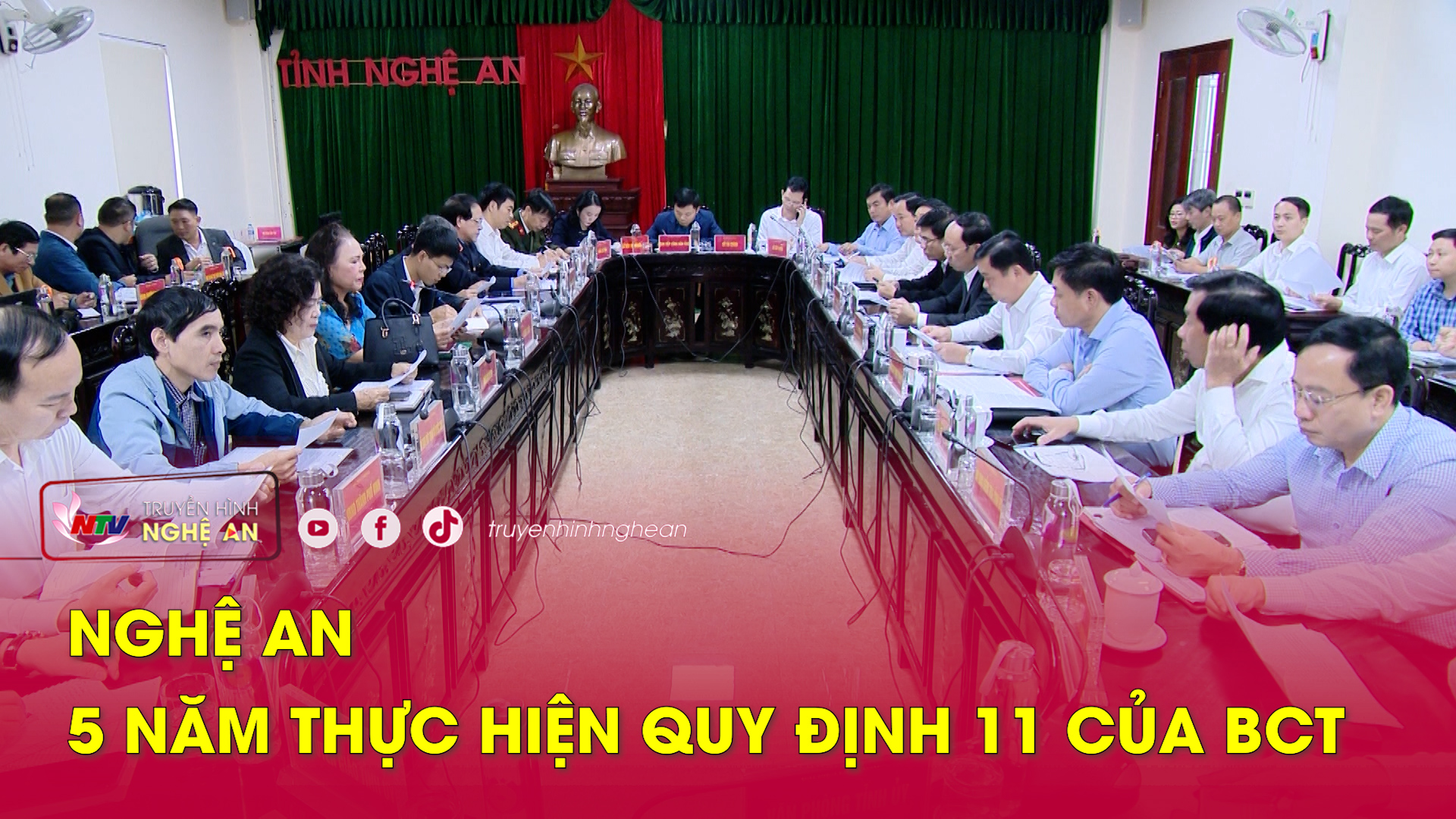 Nghệ An –  5 năm thực hiện Quy định 11 của Bộ Chính trị