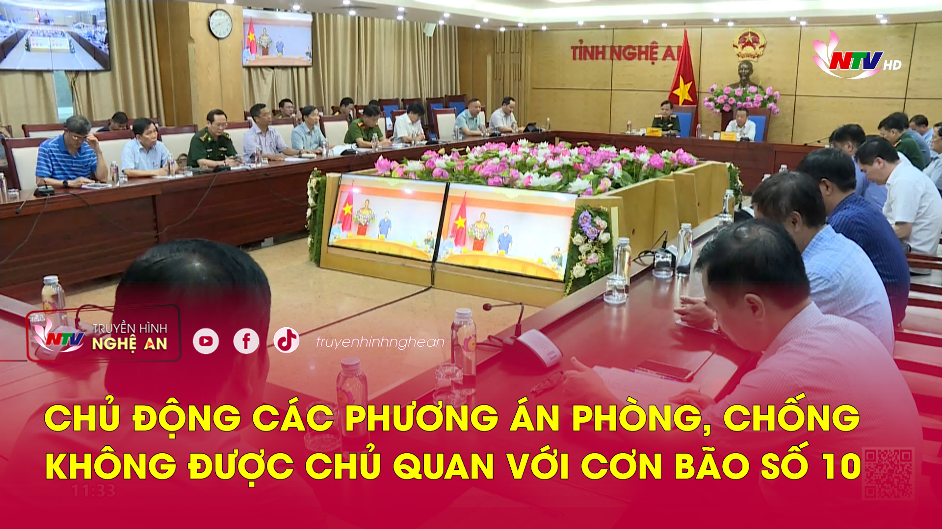 Chủ động các phương án phòng, chống không được chủ quan với cơn bão số 10