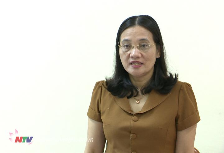 Đồng chí Cao Thị Hiền - Ủy viên BTV Tỉnh ủy, Phó Chủ tịch HĐND tỉnh phát biểu kết luận