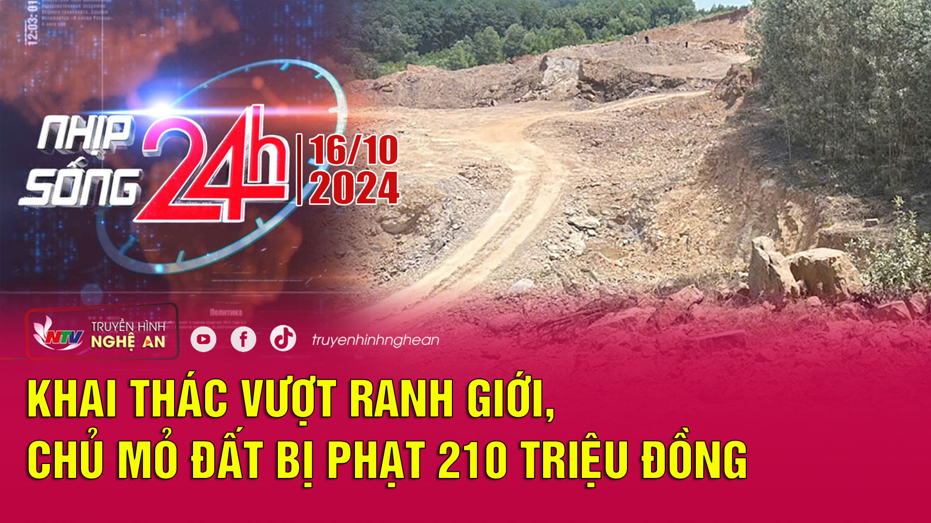 Bản tin Nhịp sống 24h - 16/10/2024