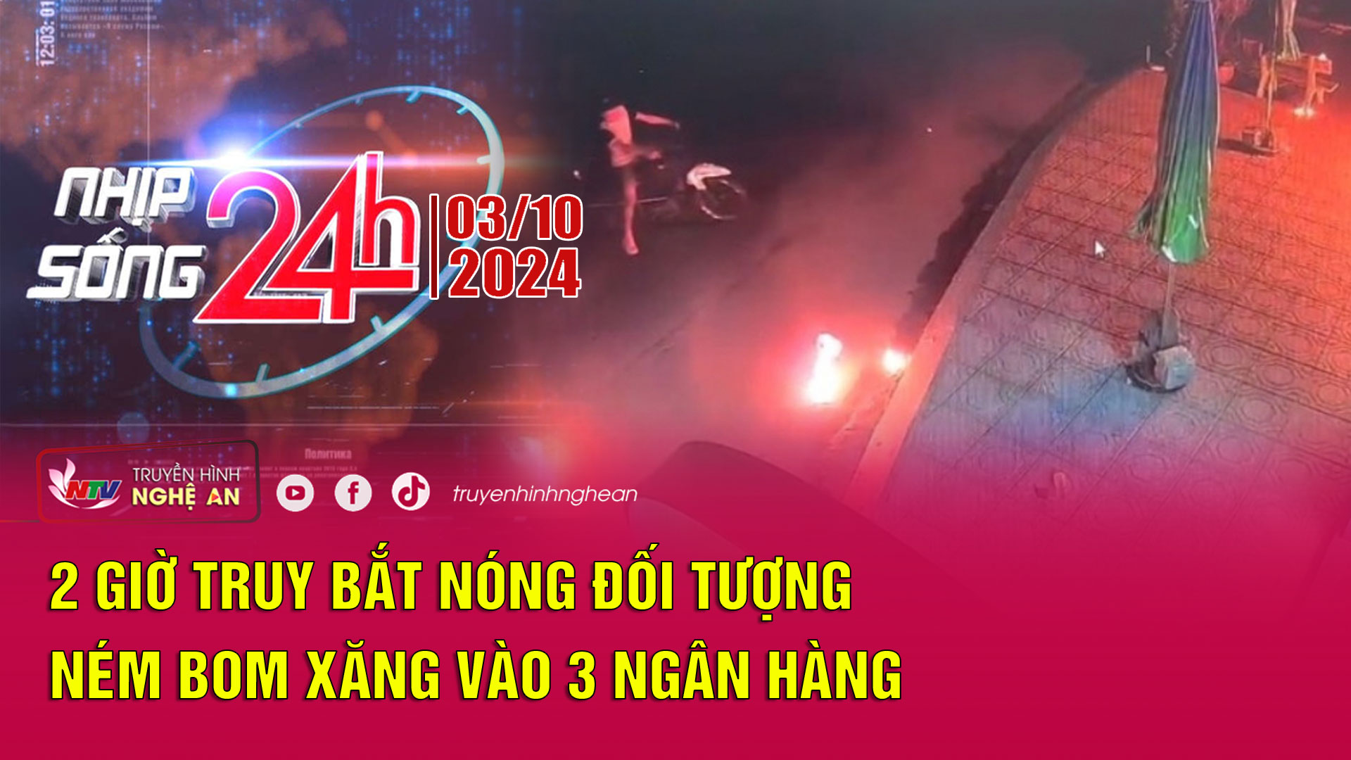 Bản tin Nhịp sống 24h - 03/10/2024