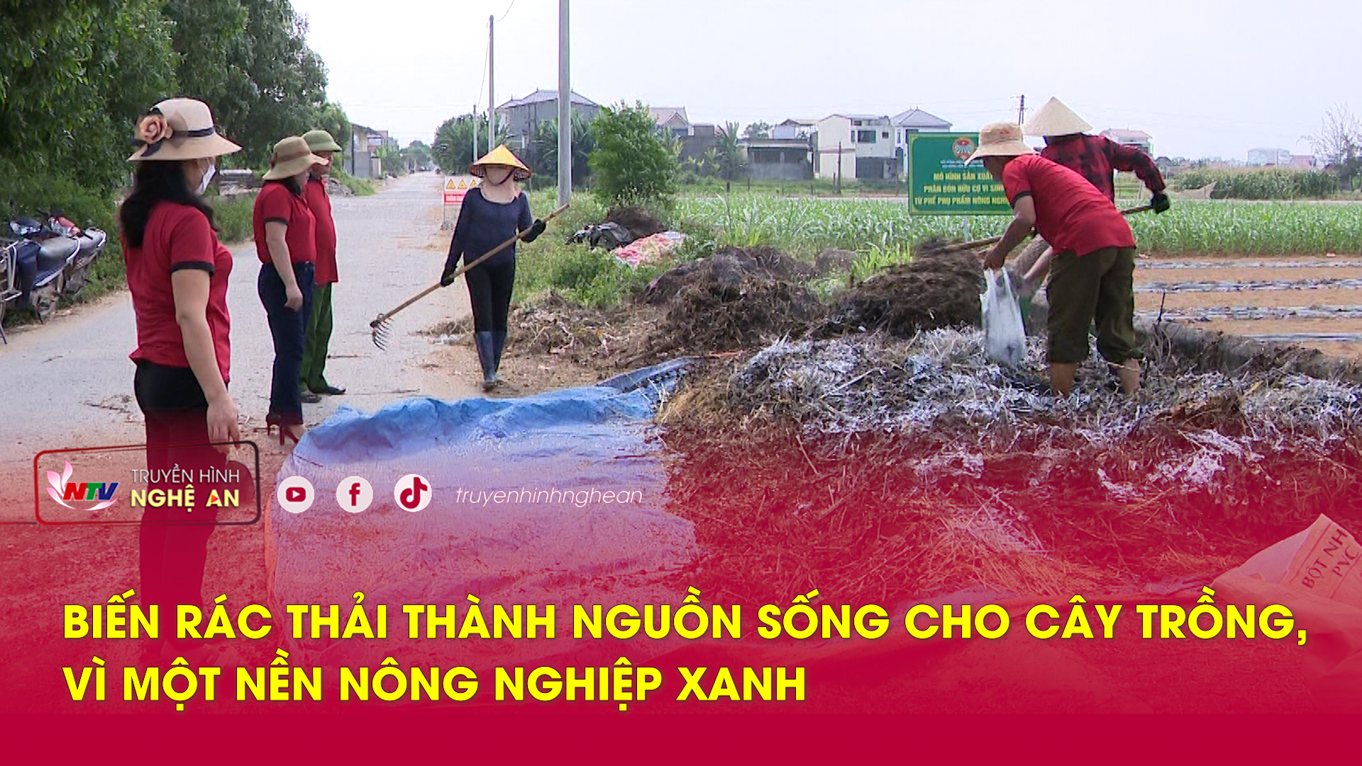 Biến rác thải thành nguồn sống cho cây trồng, vì một nền nông nghiệp xanh