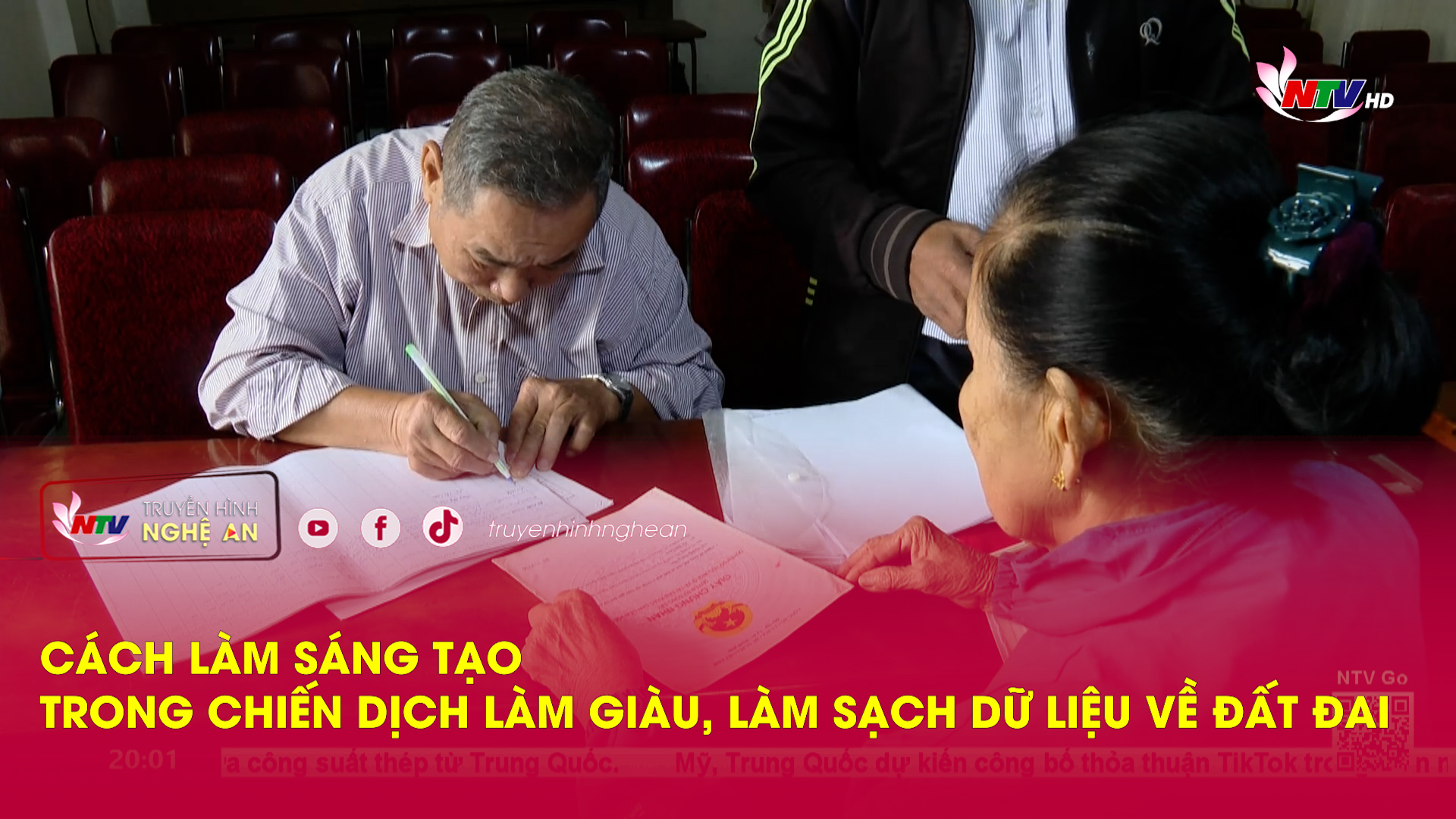 Cách làm sáng tạo trong chiến dịch làm giàu, làm sạch dữ liệu về đất đai