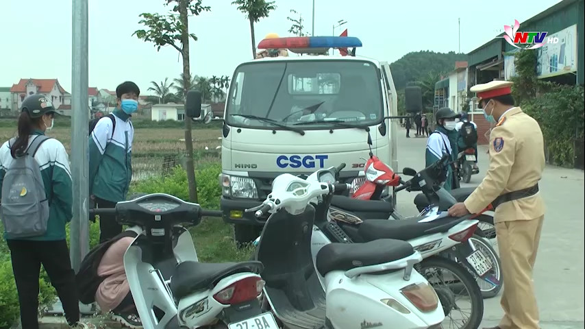 Bản tin An toàn giao thông: Quỳnh Lưu - Tăng cường công tác đảm bảo trật tự, an toàn giao thông