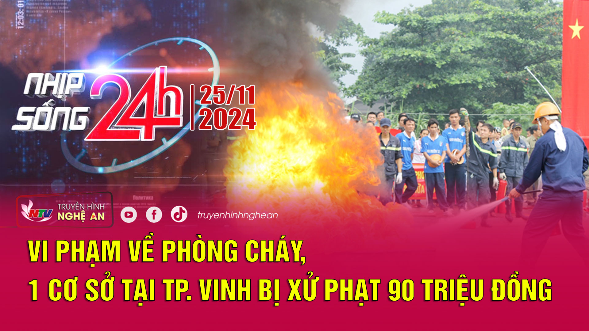 Bản tin Nhịp sống 24h - 25/11/2024