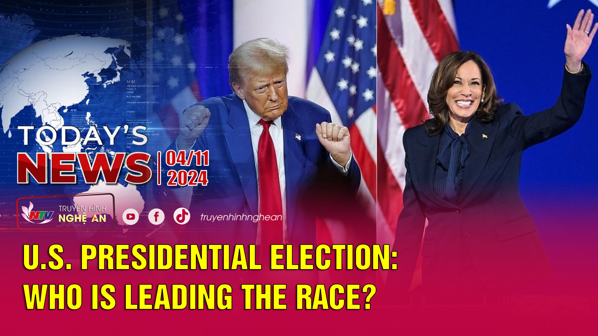 Today's News 4/11/2024: U.S. presidential election: Who is leading the race?