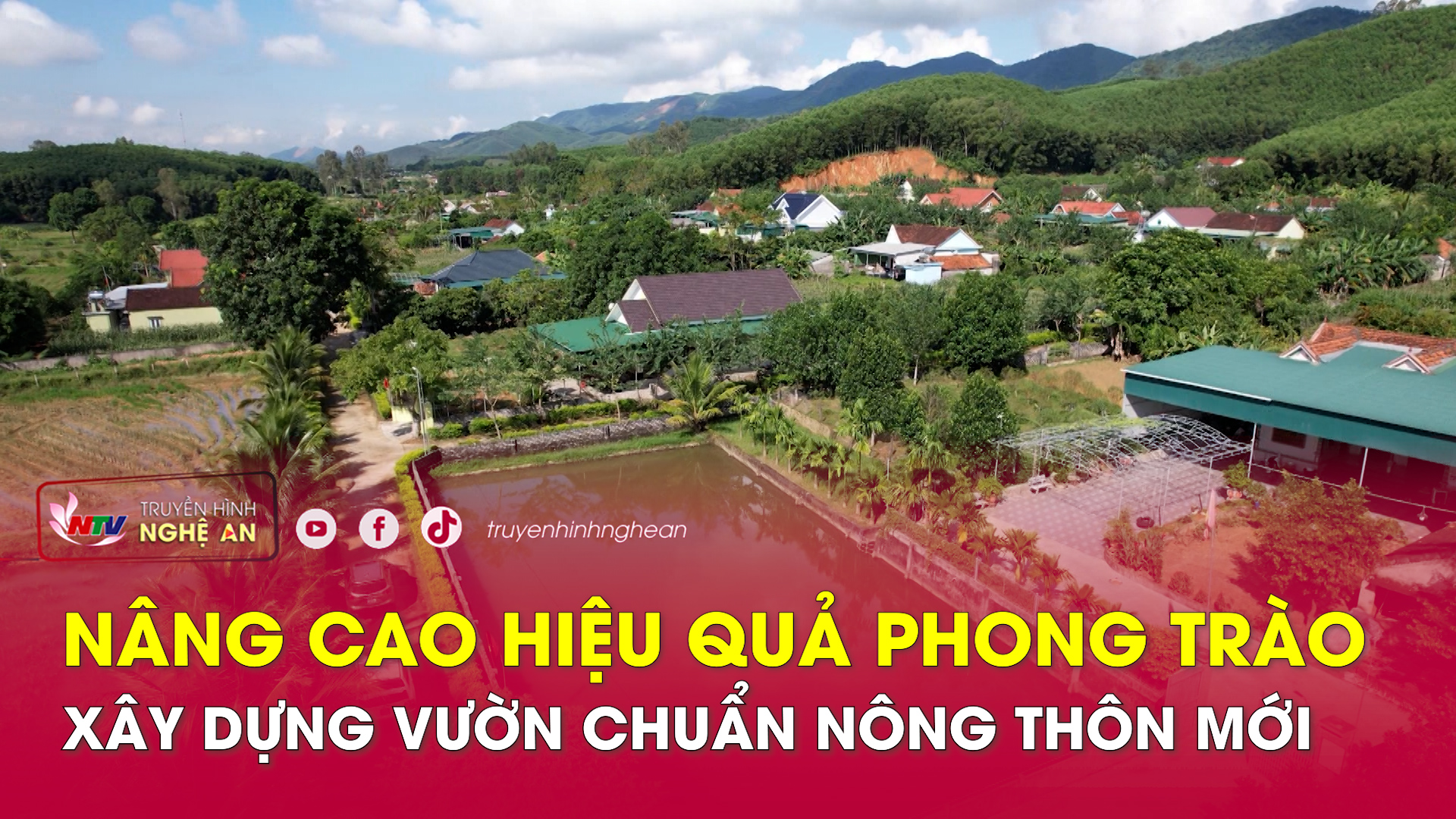 Nâng cao hiệu quả phong trào xây dựng vườn chuẩn nông thôn mới