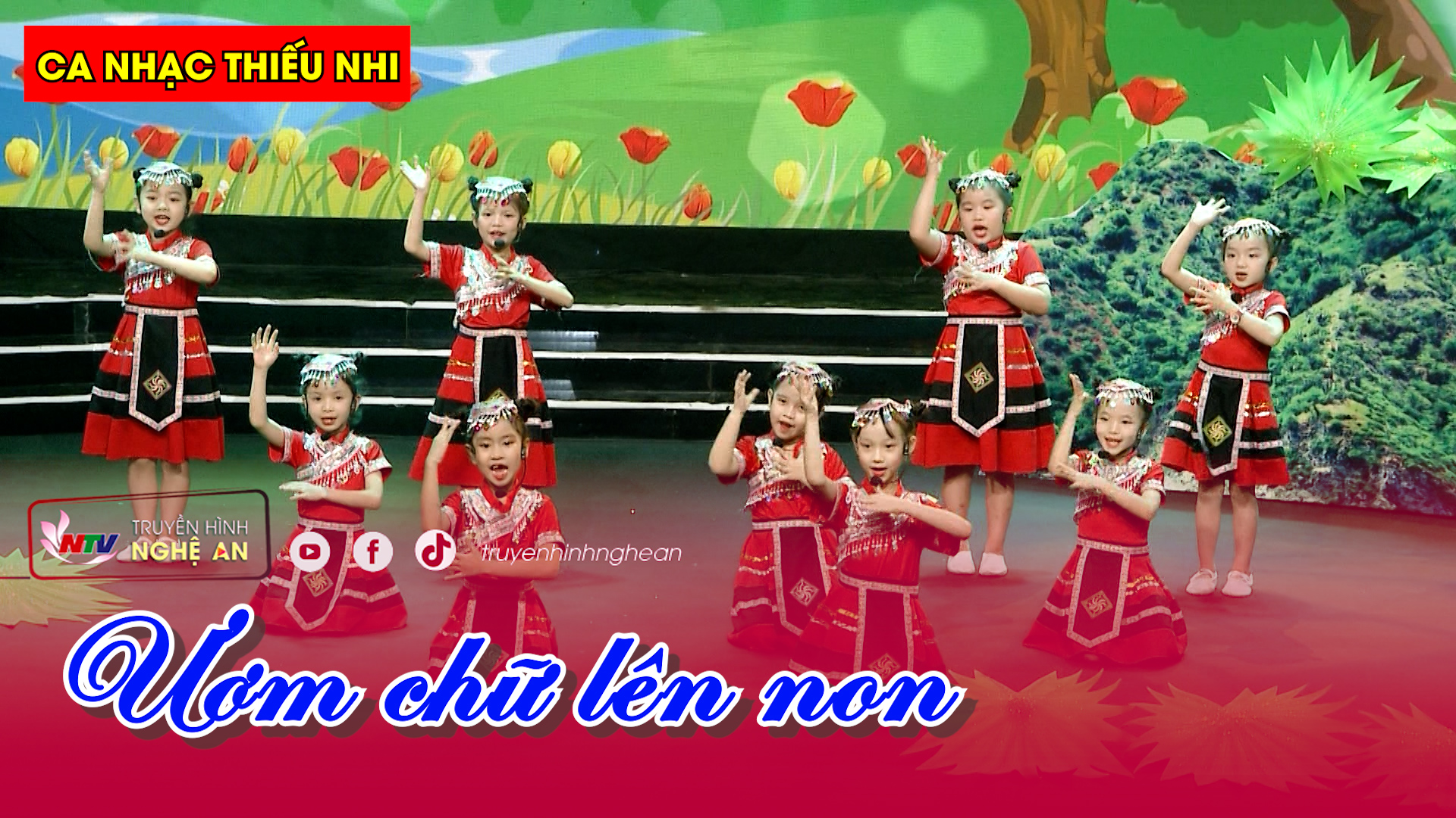 Ca nhạc thiếu nhi: Ươm chữ lên non