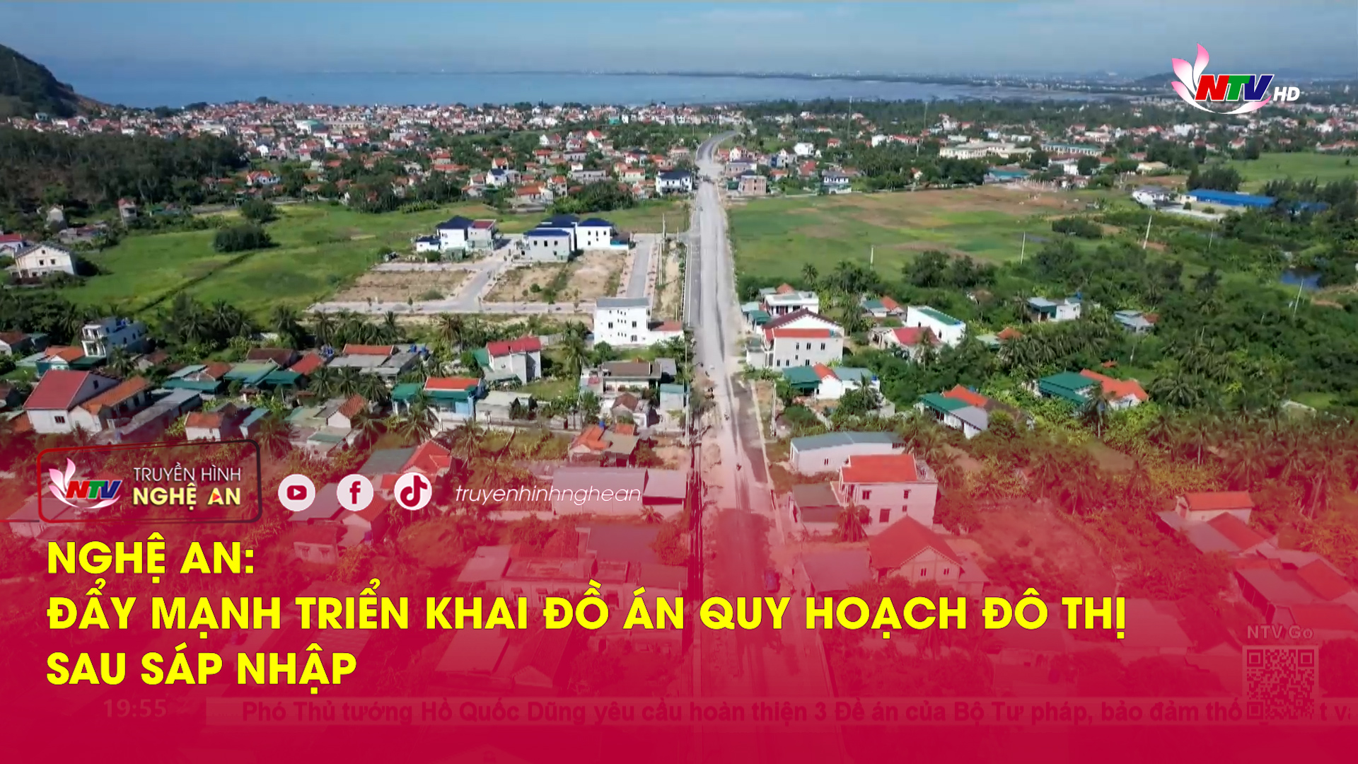 Nghệ An: đẩy mạnh triển khai đồ án quy hoạch đô thị sau sáp nhập