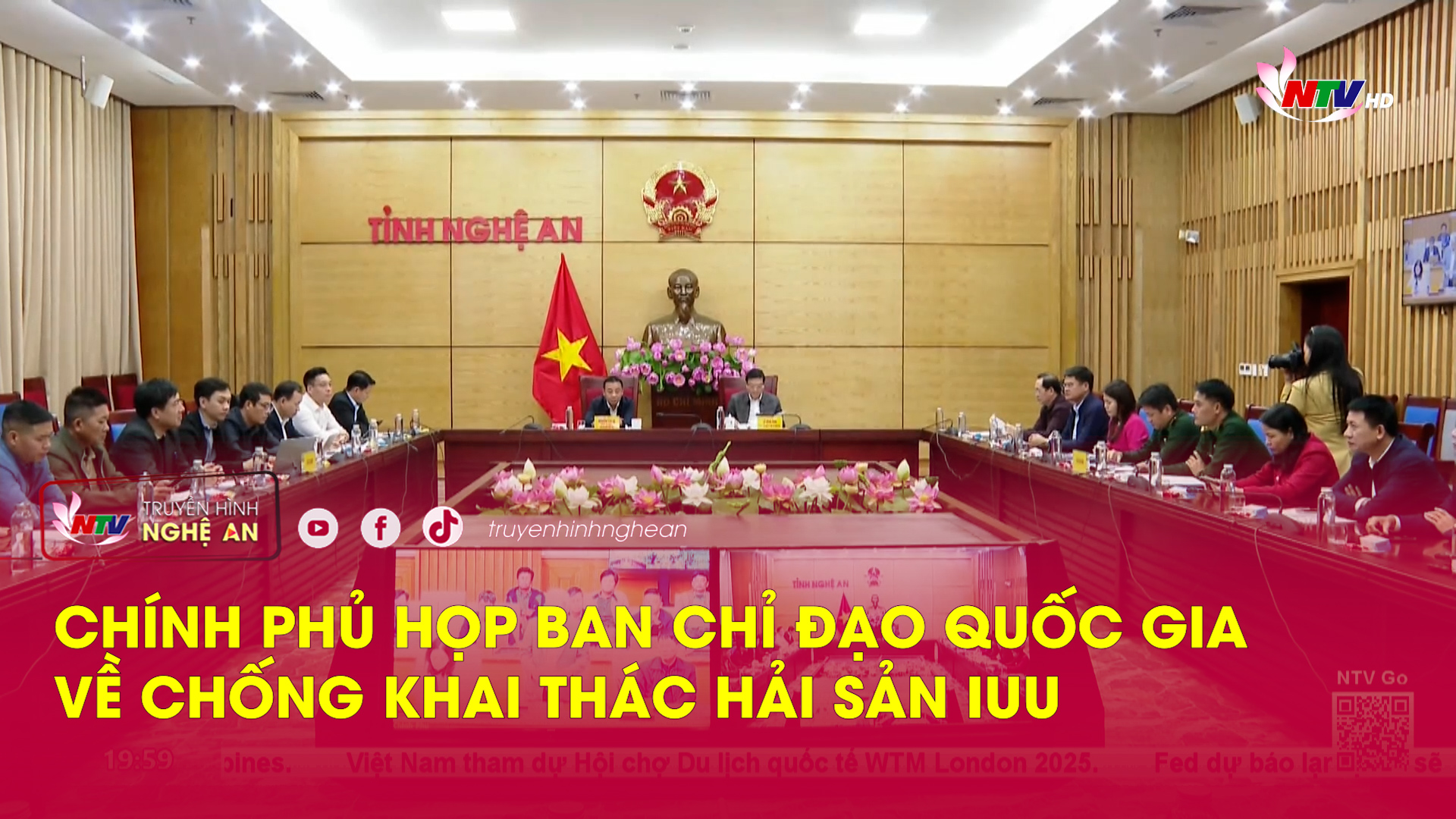Chính phủ họp Ban chỉ đạo Quốc gia về chống khai thác hải sản IUU