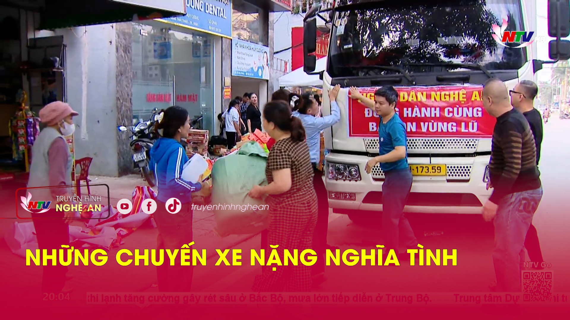 Những chuyến xe nặng nghĩa tình