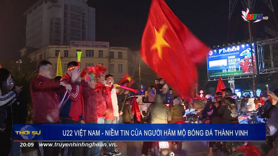 U22 Việt Nam - Niềm tin của người hâm mộ bóng đá thành Vinh