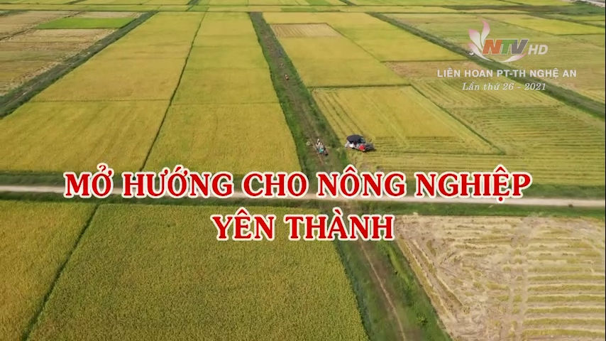 Mở hướng cho nông nghiệp Yên Thành