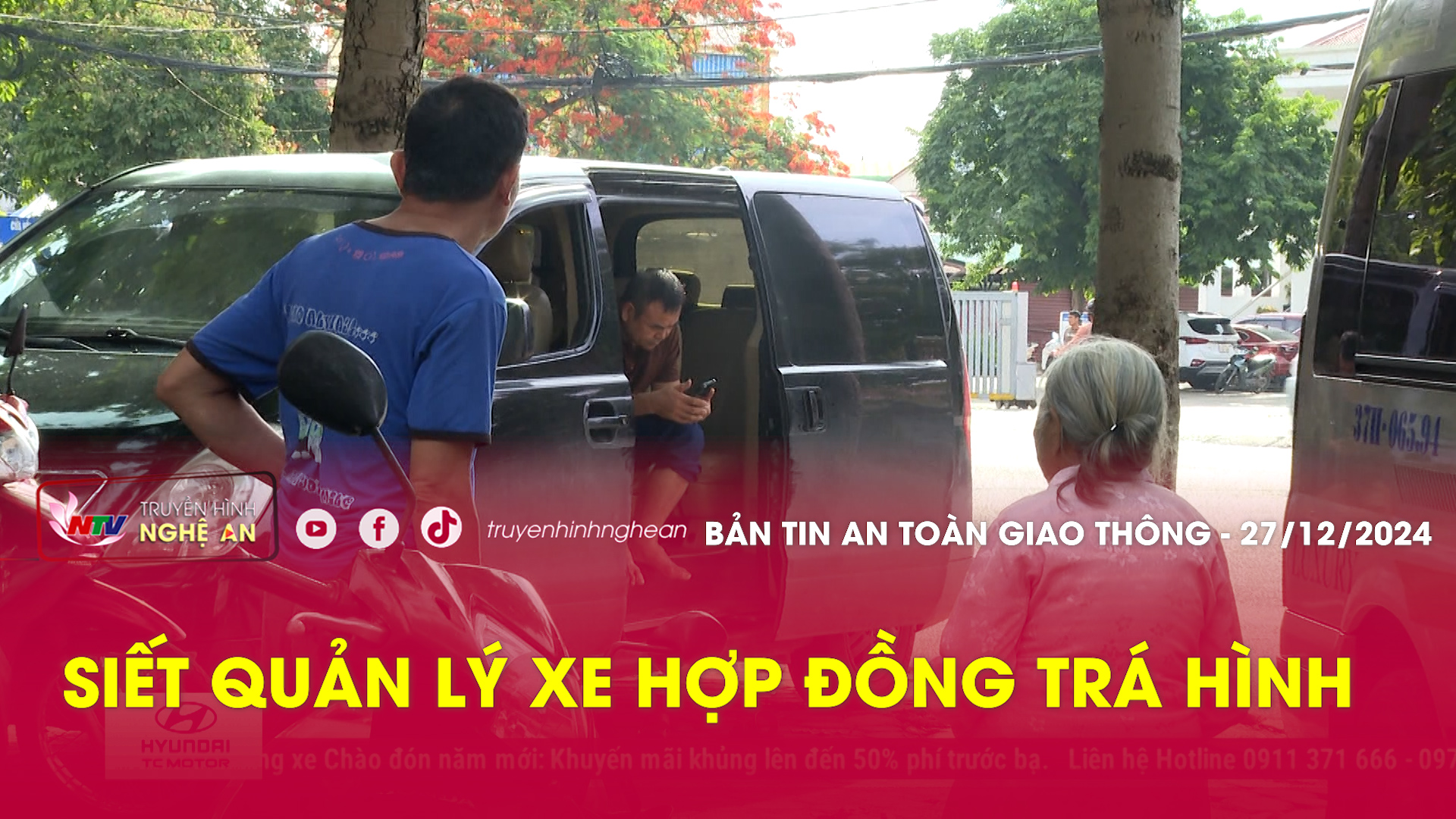 Bản tin An toàn giao thông - 27/12/2024: Siết quản lý xe hợp đồng trá hình