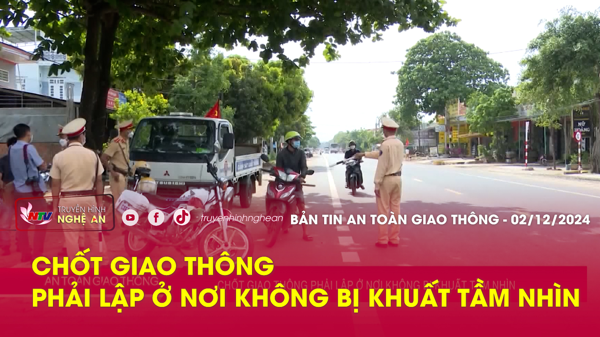 Bản tin An toàn giao thông ngày 02/12/2024