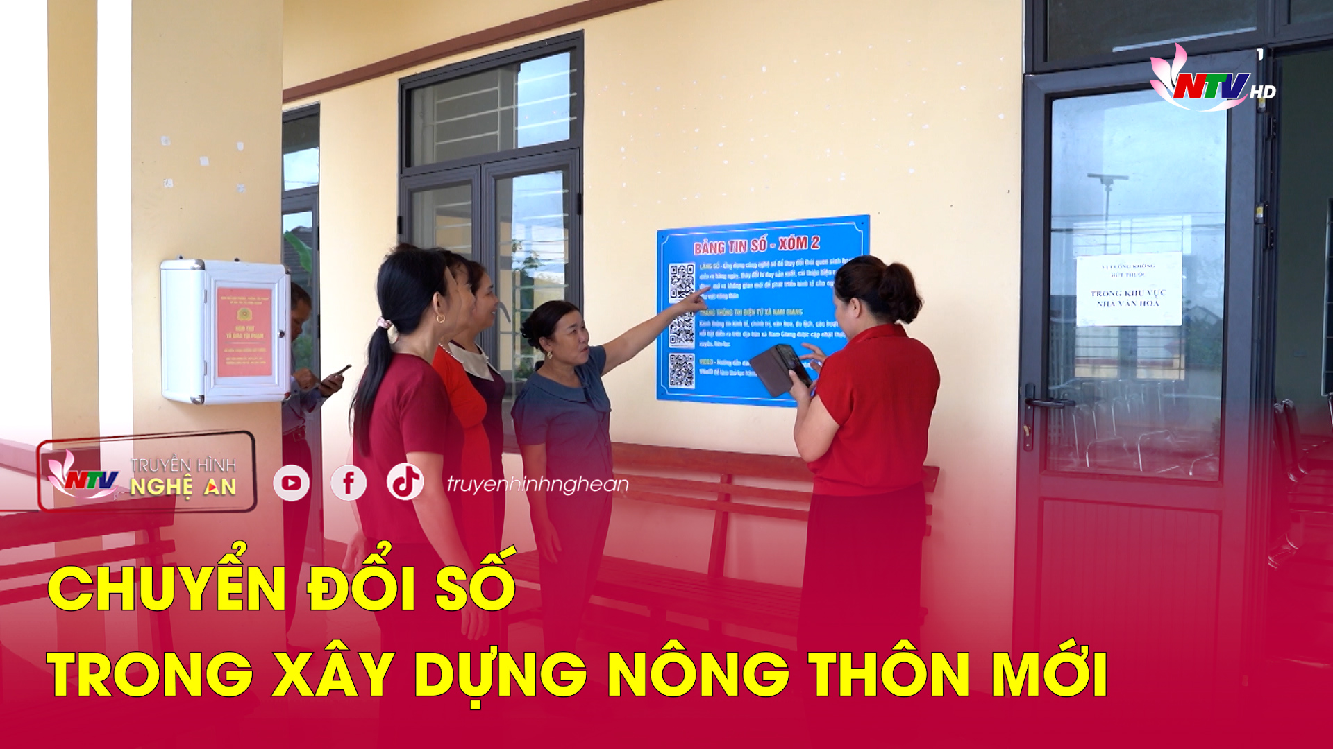 Chuyển đổi số trong xây dựng nông thôn mới