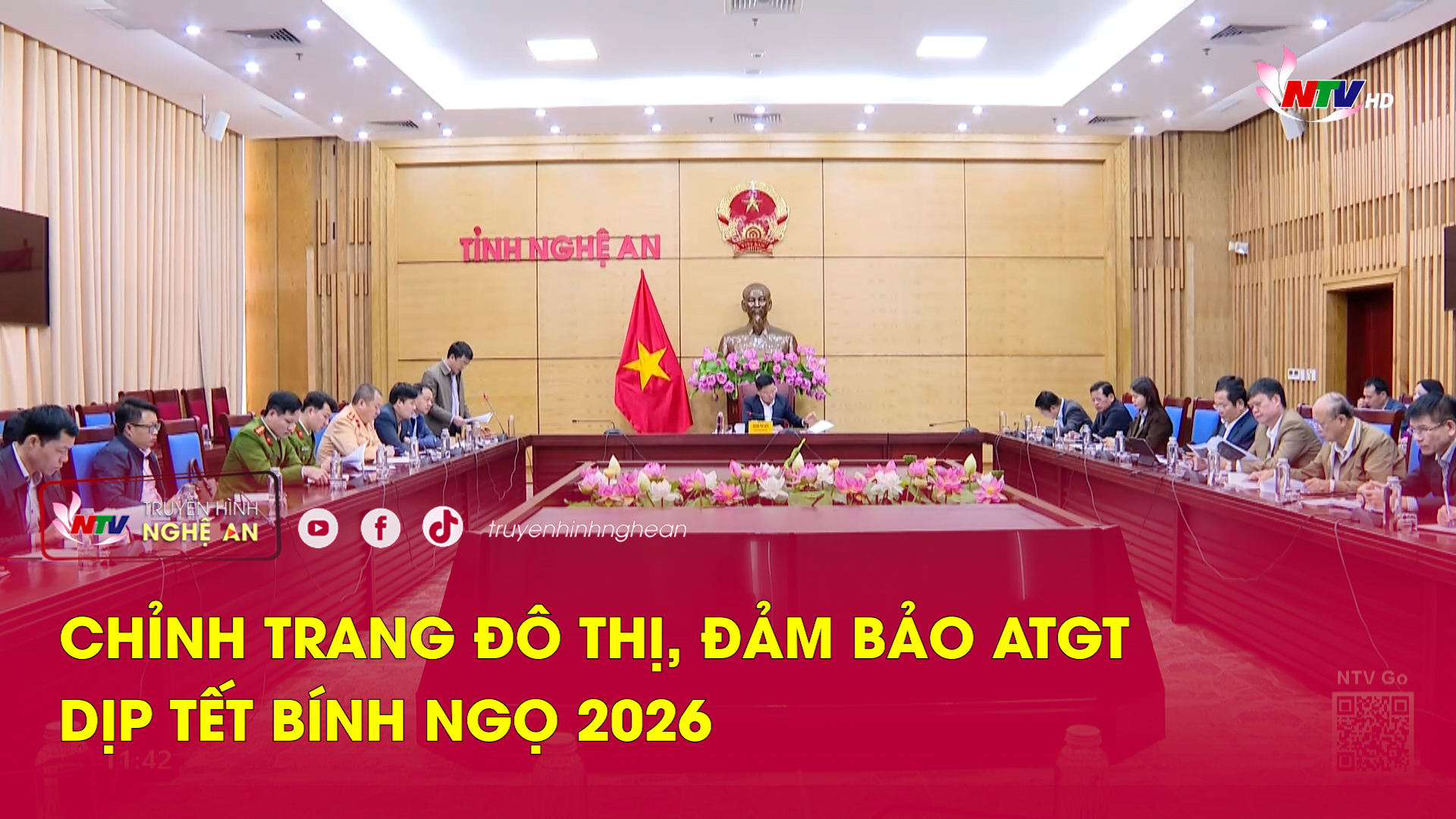 Chỉnh trang đô thị, đảm bảo ATGT dịp Tết Bính Ngọ 2026