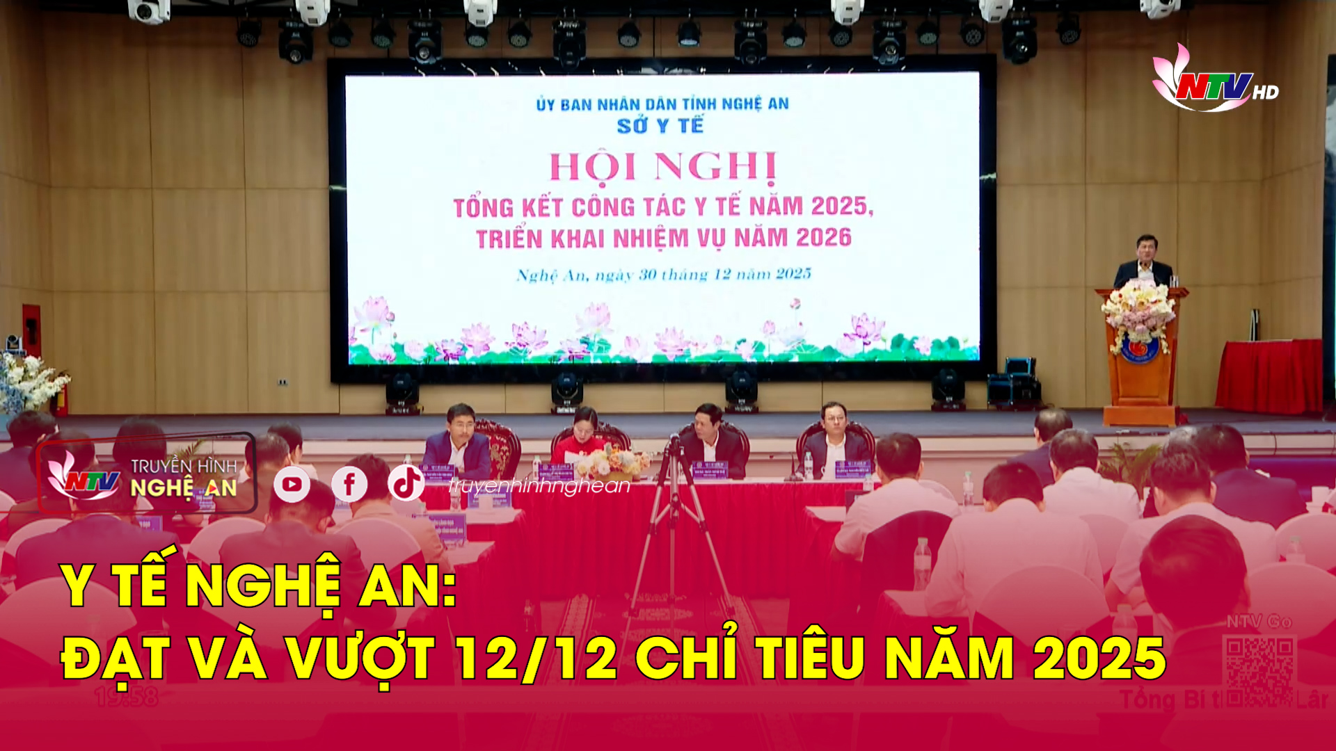 Y tế Nghệ An: Đạt và vượt 12/12 chỉ tiêu năm 2025