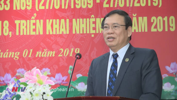 Chủ tịch Trung ương Hội cựu TNXP Việt Nam Vũ Trọng Kim phát biểu hội nghị.
