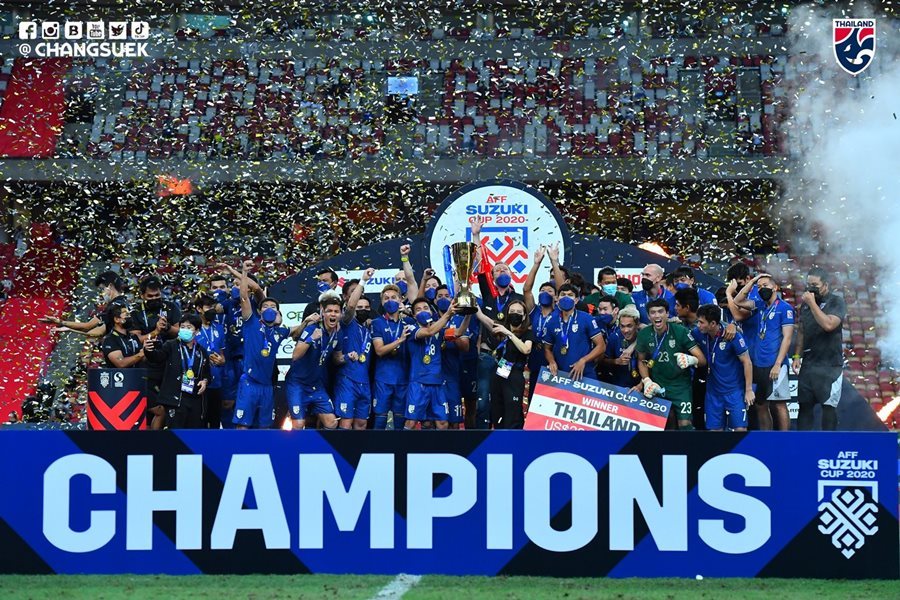 Thái Lan vô địch AFF Cup 2020 như đánh dấu sự trở lại