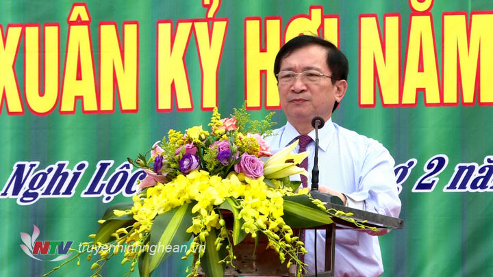 2. PCT UBND tỉnh Đinh Viết Hồng phát động tết trồng cây 2019