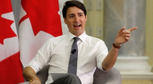 Justin Trudeau là người trẻ thứ 2 đảm nhận chức vụ Thủ tướng Canada. Ảnh: Sportsnet.